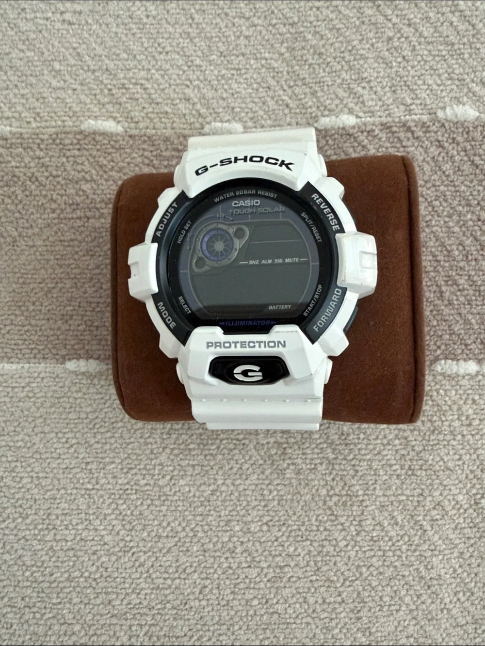 G-Shock White and Black Digital Resin Sport Watch